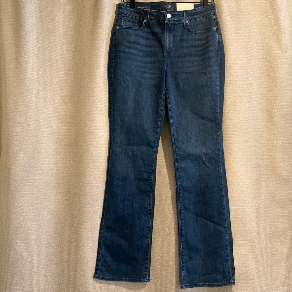 NYDJ Barbara Bootcut Jeans Habana Blue NWT Size 8‎